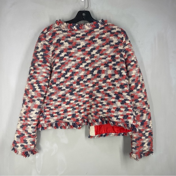 Marc By Marc Jacobs Women's Blazer Size S Wool Red White Blue Size XS - Picture 5 of 13